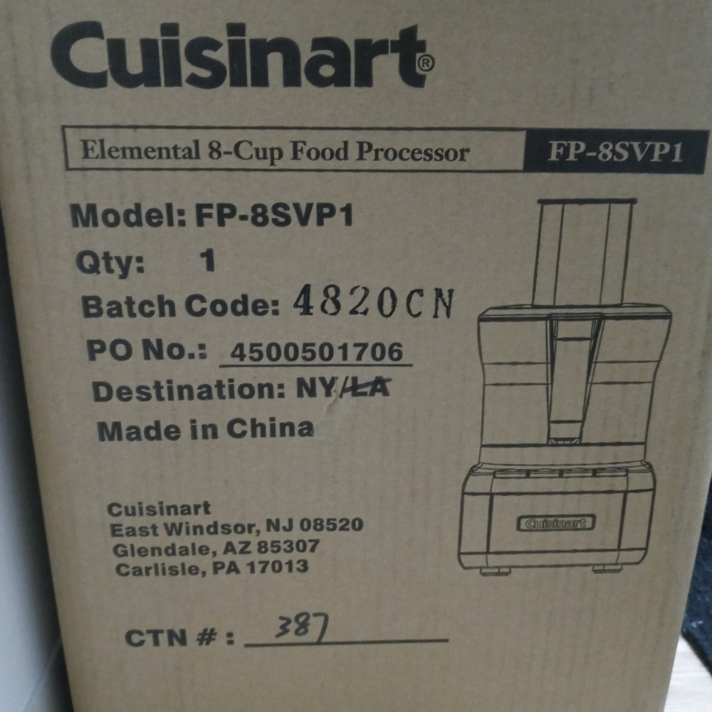 8 cup Food processor